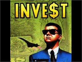 Title screen of Inve$t on the Commodore Amiga.